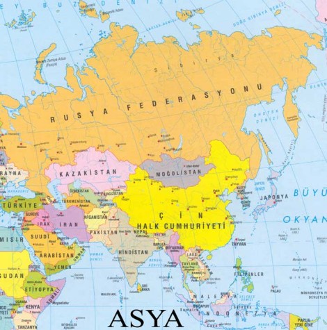 Asya Siyasi Haritası