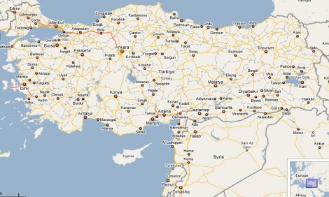 Türkiye Siyasi Haritası 4